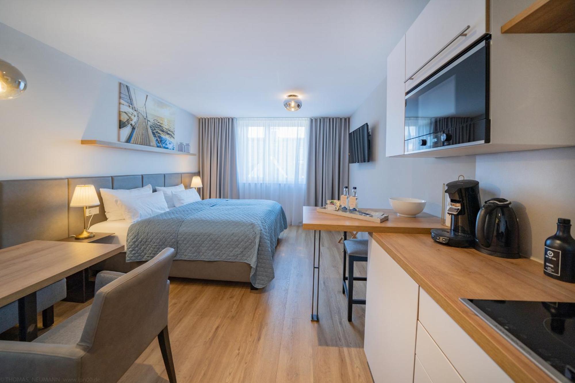 Bodenseezeit Apartmenthotel Garni 린다우 외부 사진
